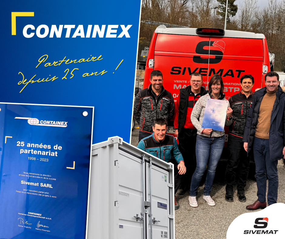 PARTENARIAT 25 ANS - CONTAINEX