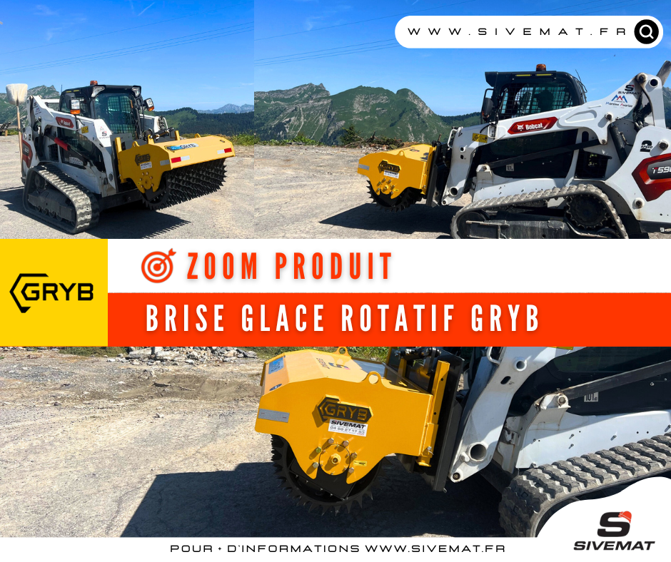ZOOM PRODUIT - BRISE GLACE ROTATIF GRYB