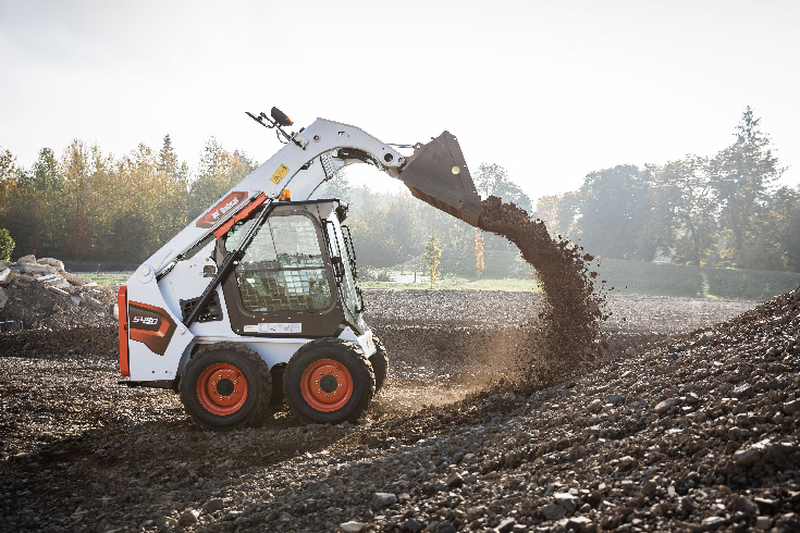 Chargeuse sur pneus Bobcat skid S450