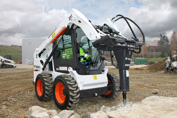 Chargeuse sur pneus Bobcat skid S510