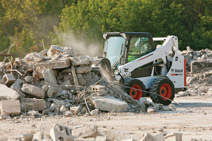 Chargeuse sur pneus Bobcat skid S530