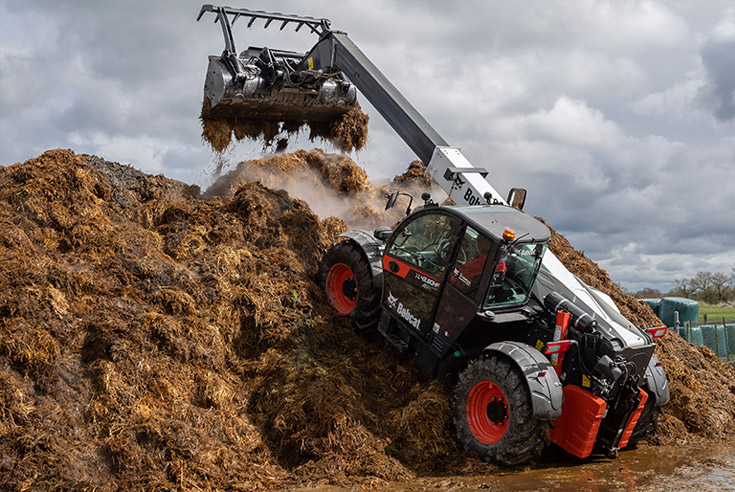 télescopique agricole Bobcat TL43 80 HF